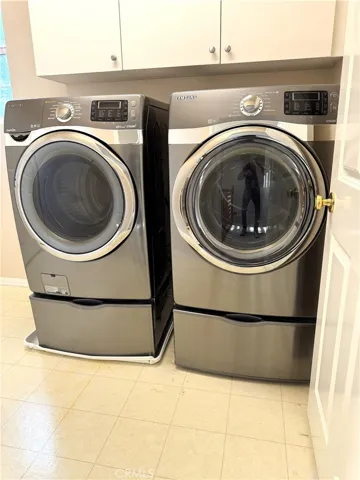 Laundry Room with Washer & Dryer.