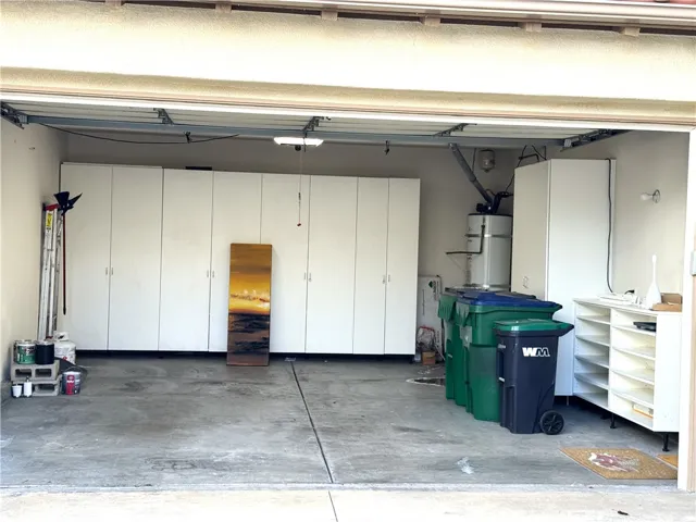 Lots of Storage in the Garage.