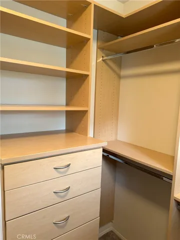 Custom Walk-In Closet.  Another view.