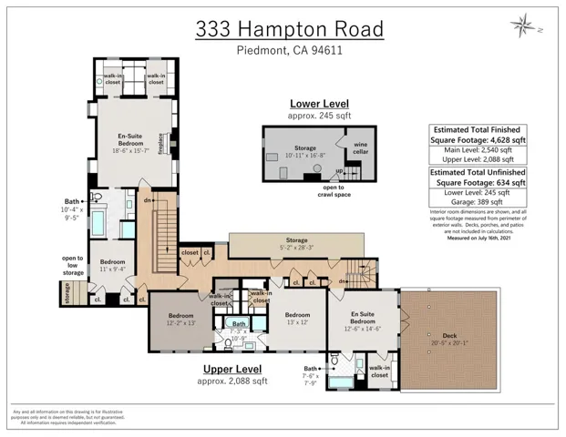 333 333 Hampton Road, Piedmont, California 94611