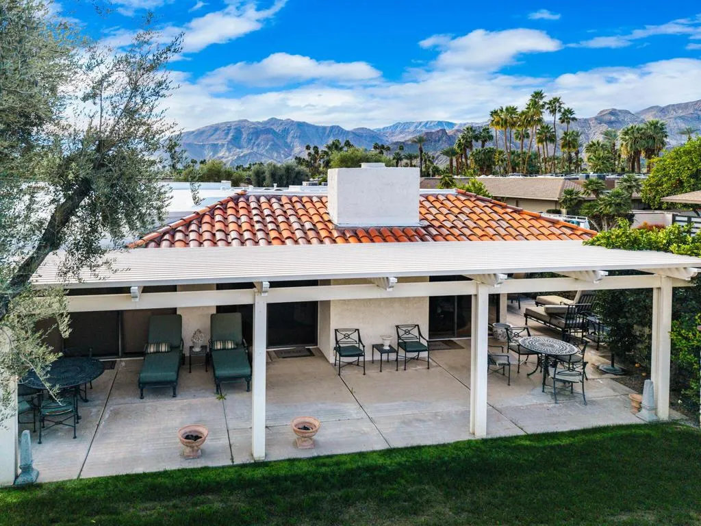 Back View of Home