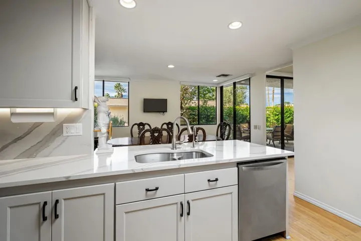 Kitchen Overlooking Dining Area