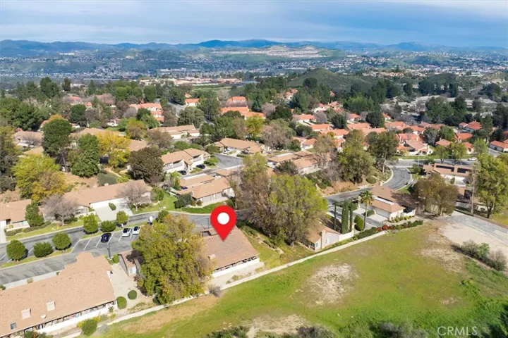 Aerial of Back of Property