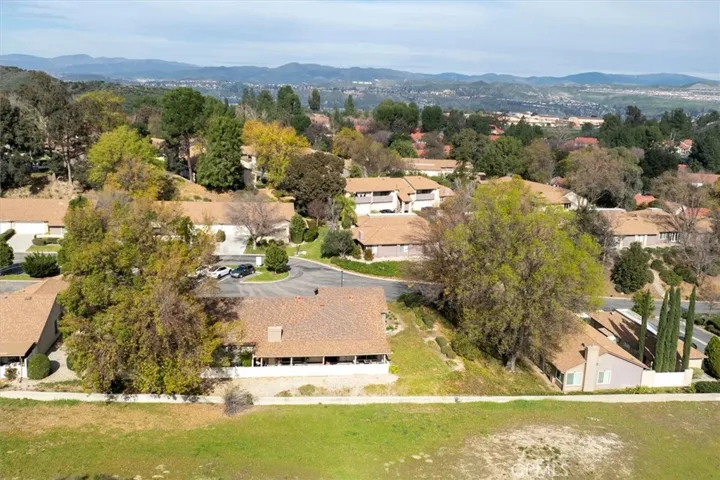 Aerial of Back of Property