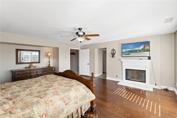 Primary BR w/ fireplace