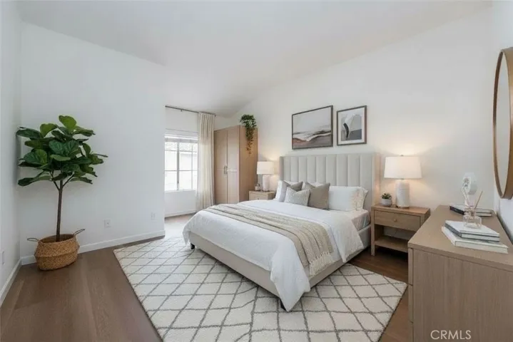 Bedroom 2- Virtually Staged – Furniture & Décor Added Digitally