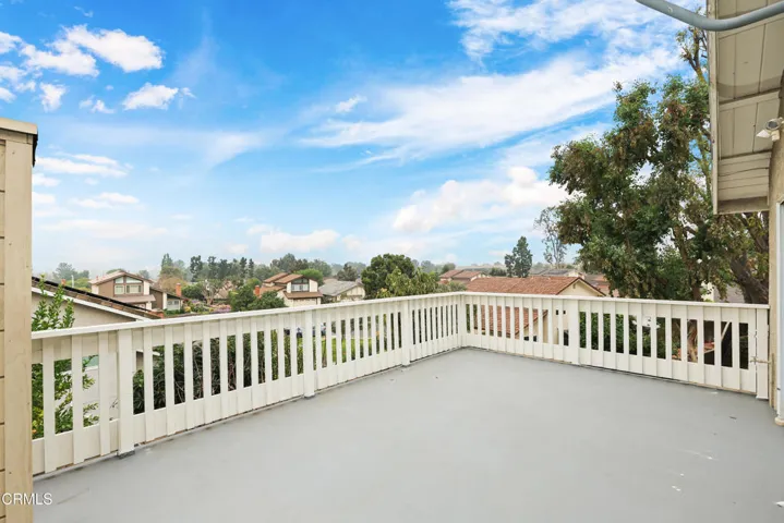 Balcony off bedroom #2