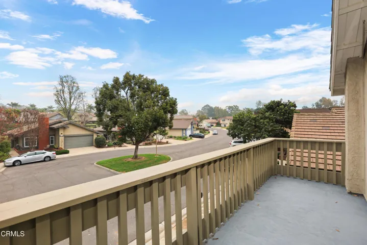 Balcony off primary suite