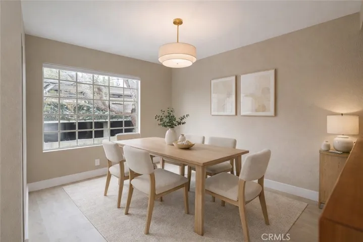 Virtually Staged Dining Room