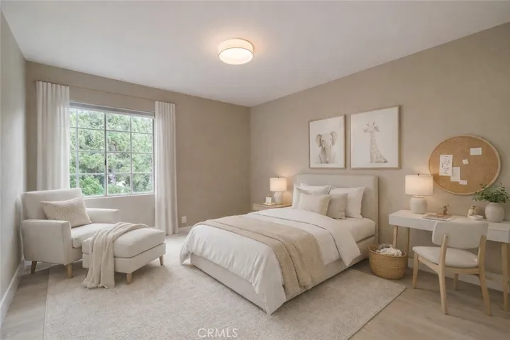 Virtually Staged Secondary Bedroom