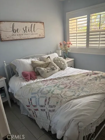 Bedroom #1 on left side of hallway