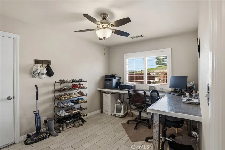 Bedroom #2 is currently an office