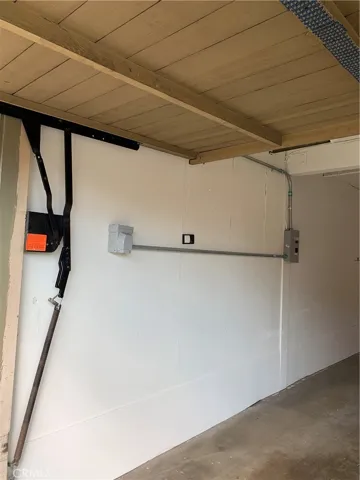 Electric charger in your garage.