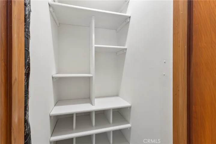 Another closet with built-in's.