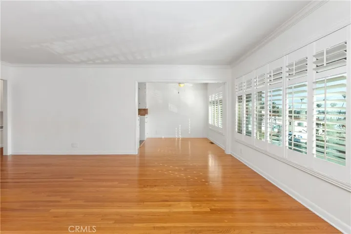 Open concept living/dining room.