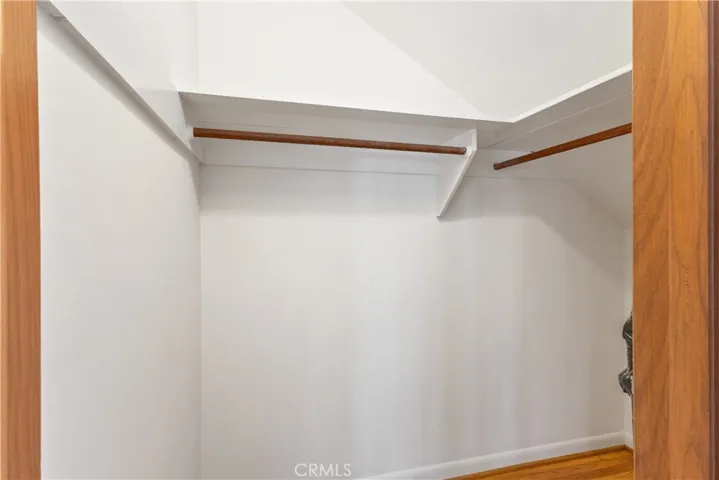 Large walk-in closet in entry way.