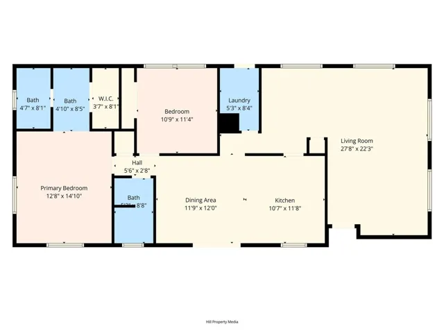 Floor plan - Buyer to verify dimensions.