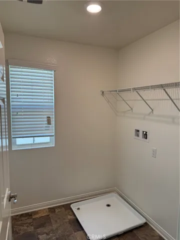 Individual laundry room upstairs