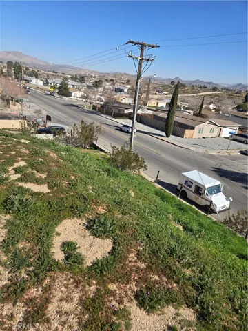 view from hill side to Rodeo dr.