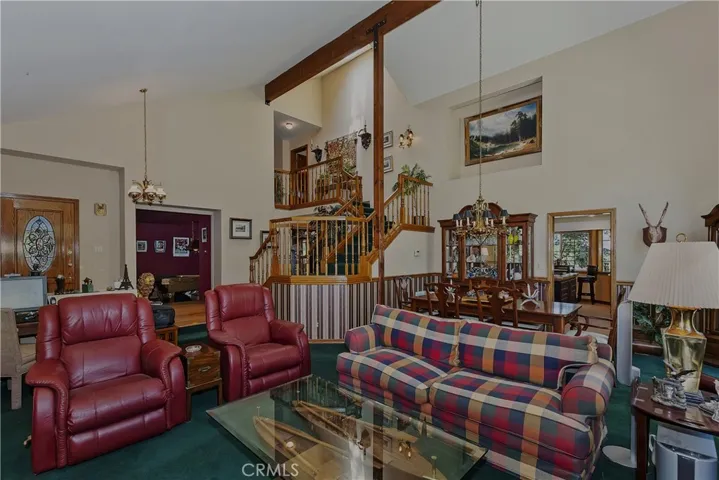 Living Room And Dining Area