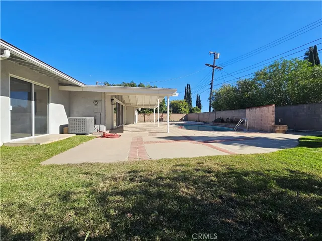 VERY OPEN BACK YARD / SPACE