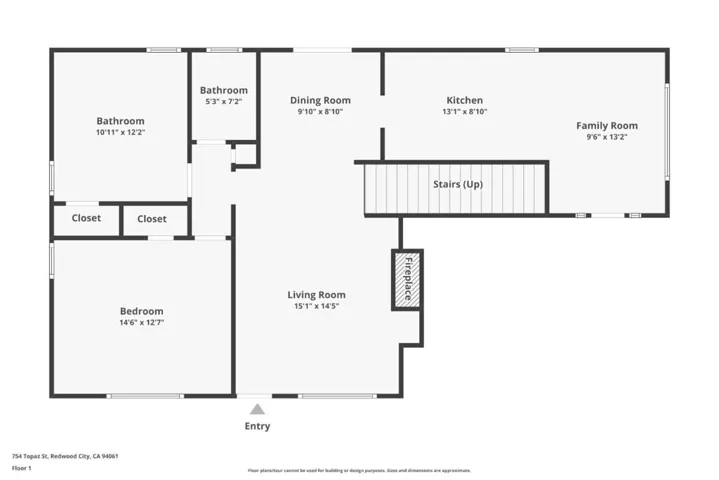 754 Topaz Street, Redwood City, California 94061