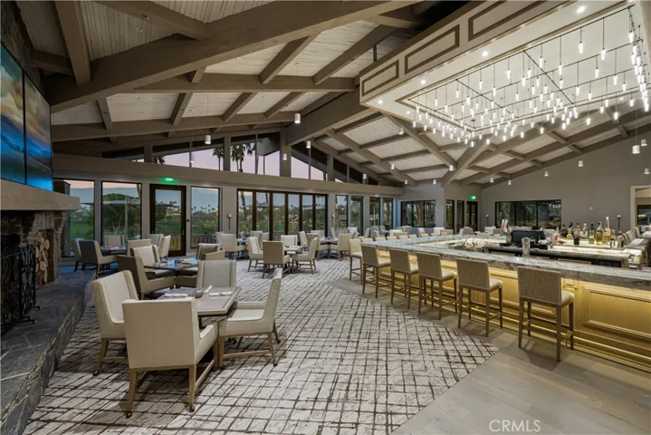 Impressive clubhouse and bar