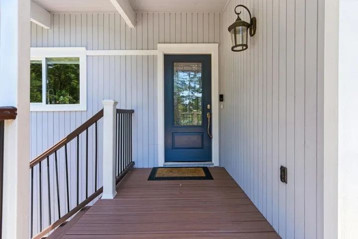 View of exterior entry