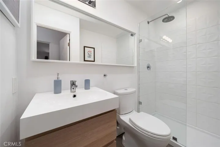 Renovated bathroom