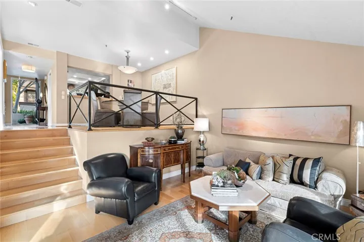 Dining/Living layout is ideal for lively gatherings or as a tranquil retreat.