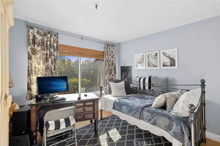 Upstairs Second Bedroom with views