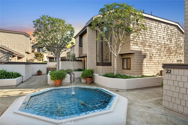 Interior Courtyard with Charming Fountain