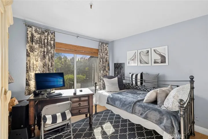 Upstairs Second Bedroom with views