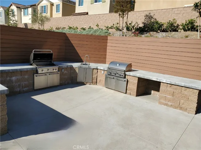 Community BBQ area