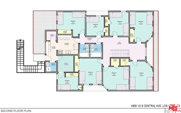SECOND FLOOR FLOORPLAN
