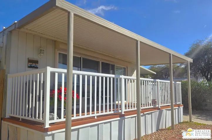 Full Sized Patio Facing West