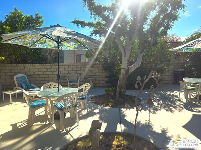 Newer Concrete Patio