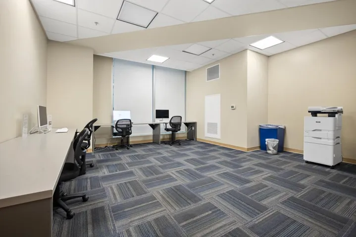 Business Center on the same floor as the Clubhouse and Theatre features air conditioning, internet access, printers