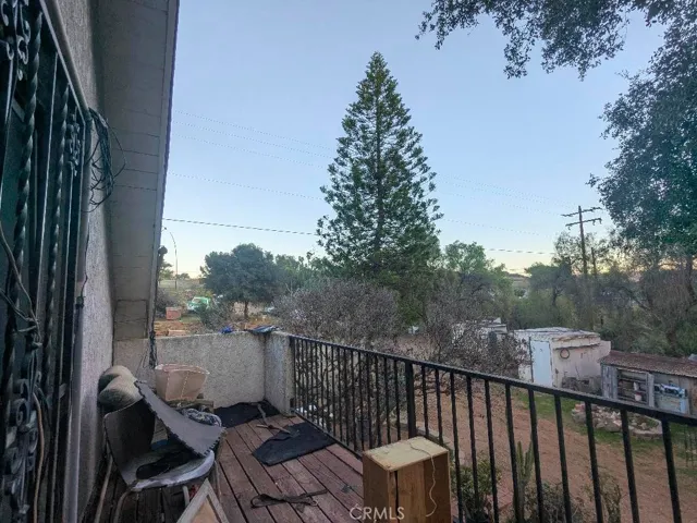 Upstairs Bedroom Balcony Overlooking Ranch