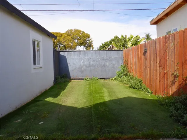 Back Yard Sliding door
