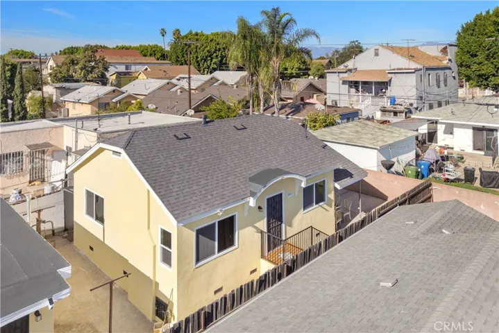 Arial View of Rear House