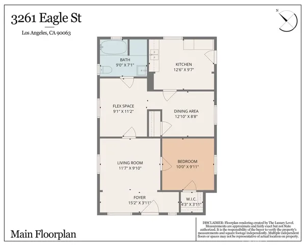Floor Plan of Front House