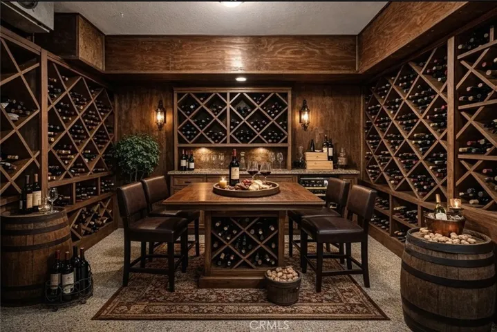 Possibilities for wine cellar (AI generated)