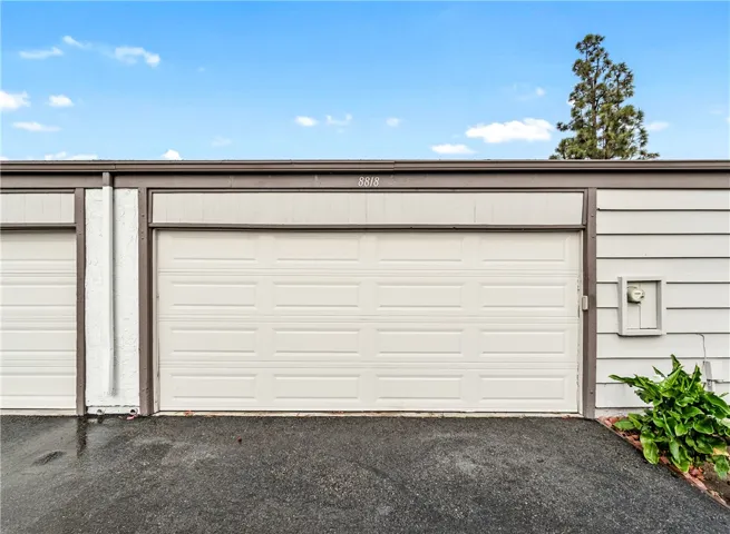 Private two-car Garage with direct access to the home through the back patio.