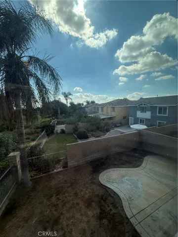 back yard view
