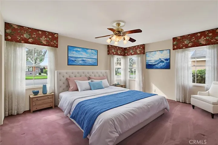 Bedroom #1 virtually staged