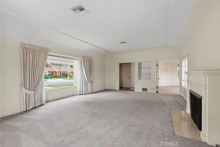 Living room with fireplace #1 - original photo