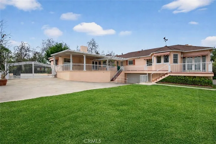 Back of house from hillside