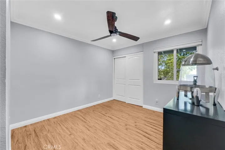 Bedroom Upstairs with Ceiling Fan