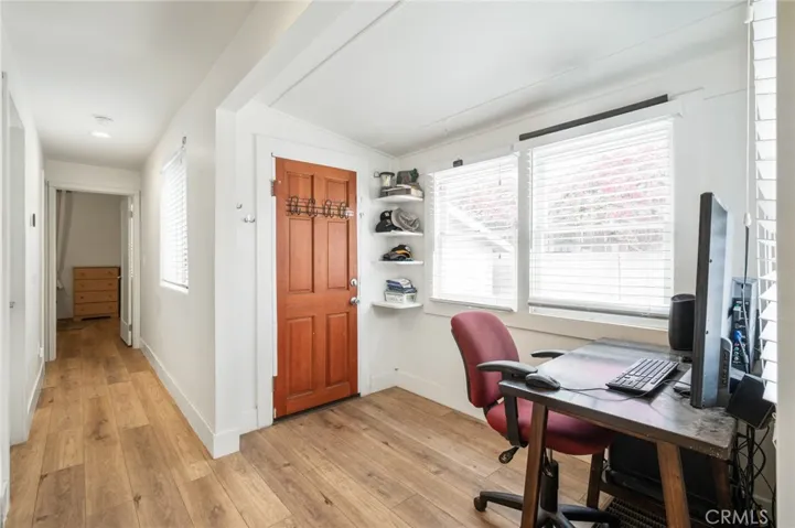 Back House - 2 bed, 2 bath - rear entry/office area.